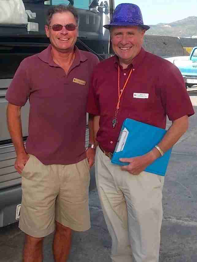 Alan & Martin at Kavala