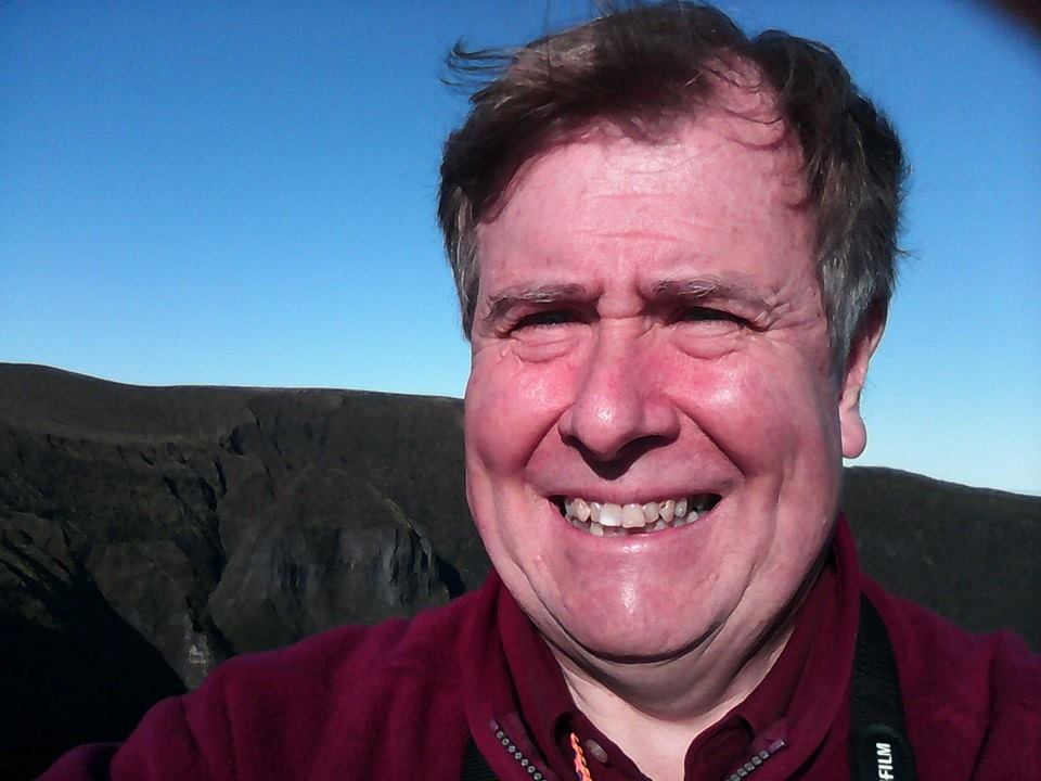 Martin P. Lee at the Caldeira de Faial