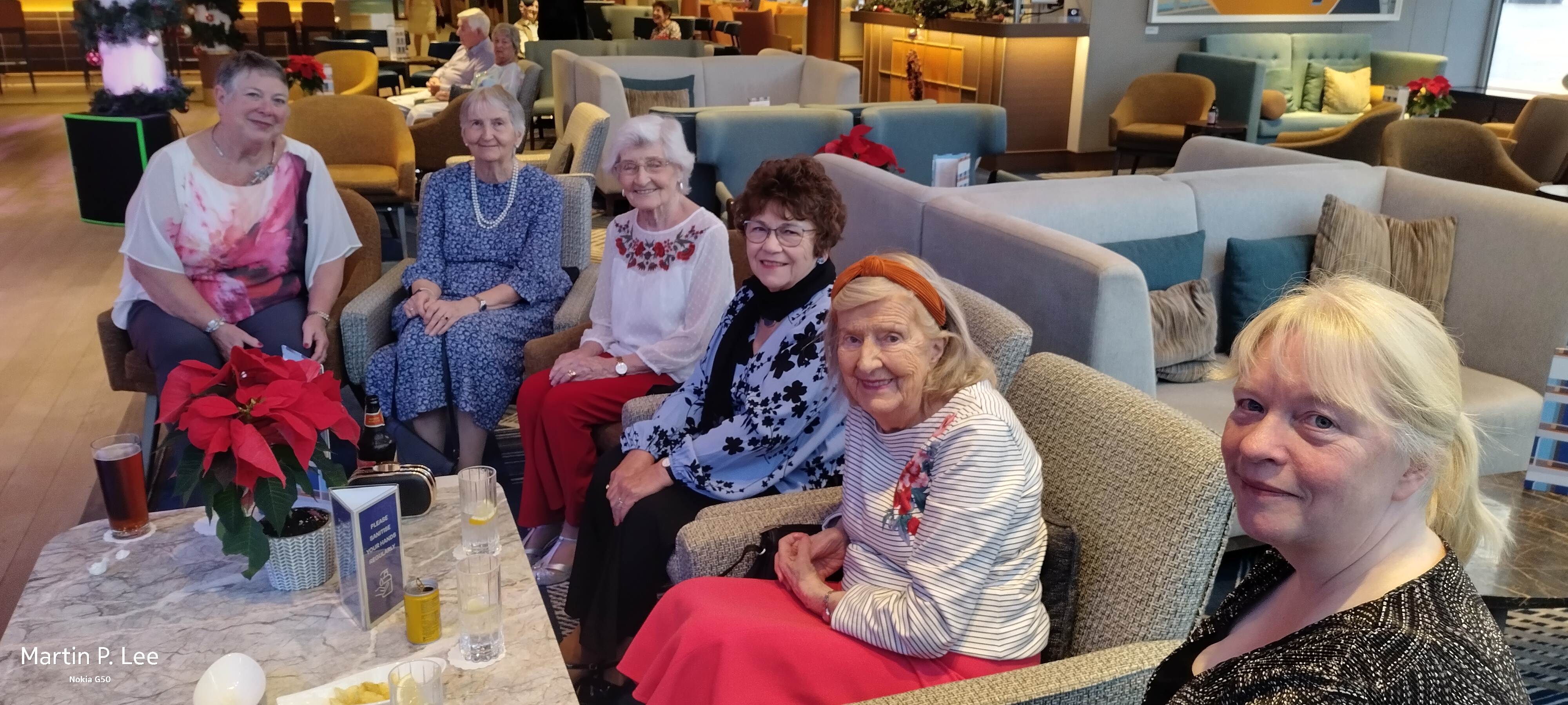 Some of my entourage of dancing ladies!