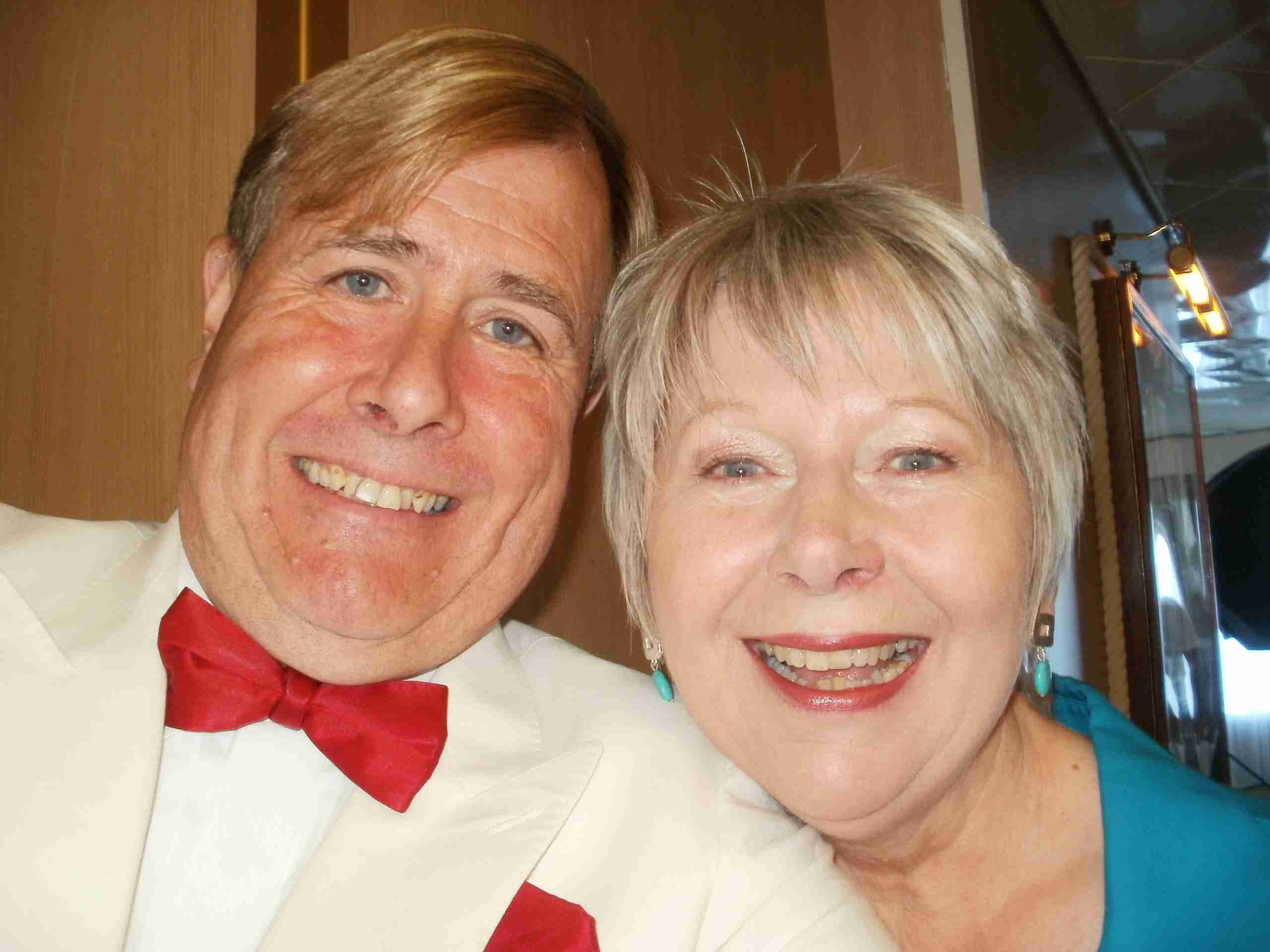 Self portrait with Hedli 