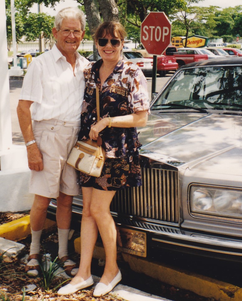 Harry and his neice, Lady Jacqueline Laker