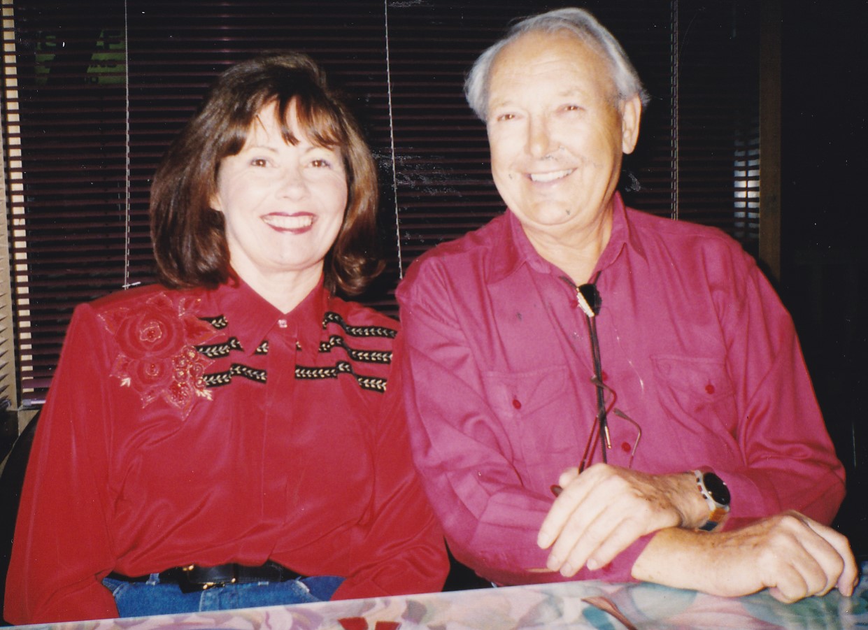 Lady Jacqueline & Sir Freddie Laker at the Line Dancing