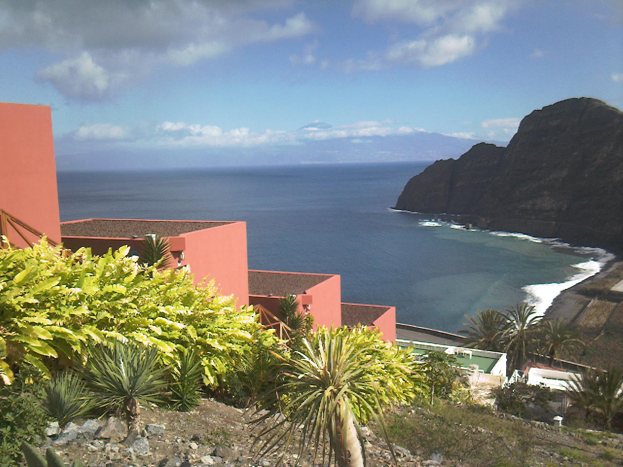La Gomera, can you see Mount Teide?