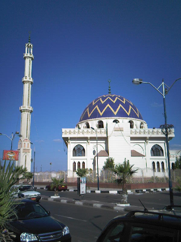 A mosque in Port Said, Egypt