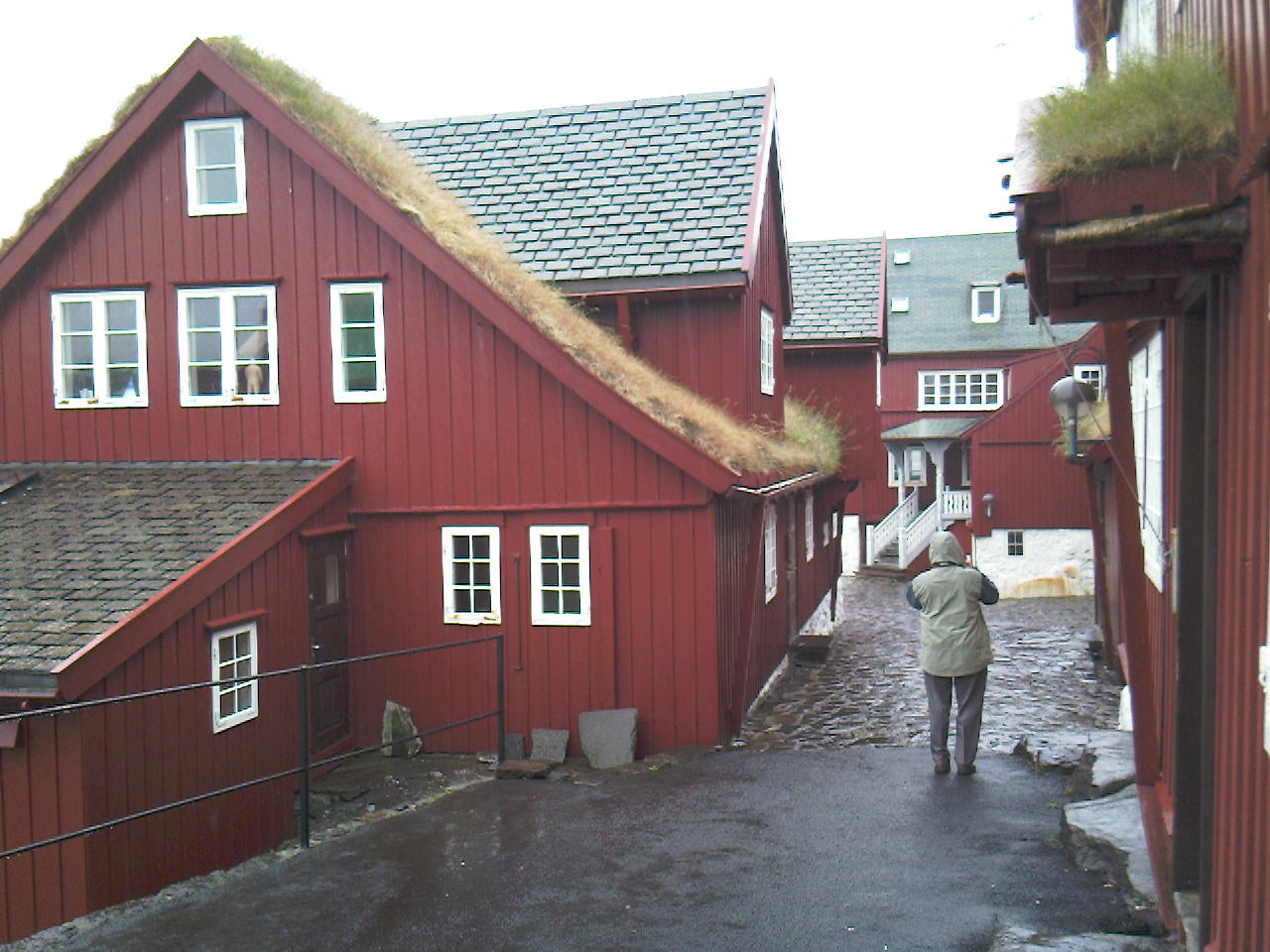 The old town, T�rshavn, F�roes