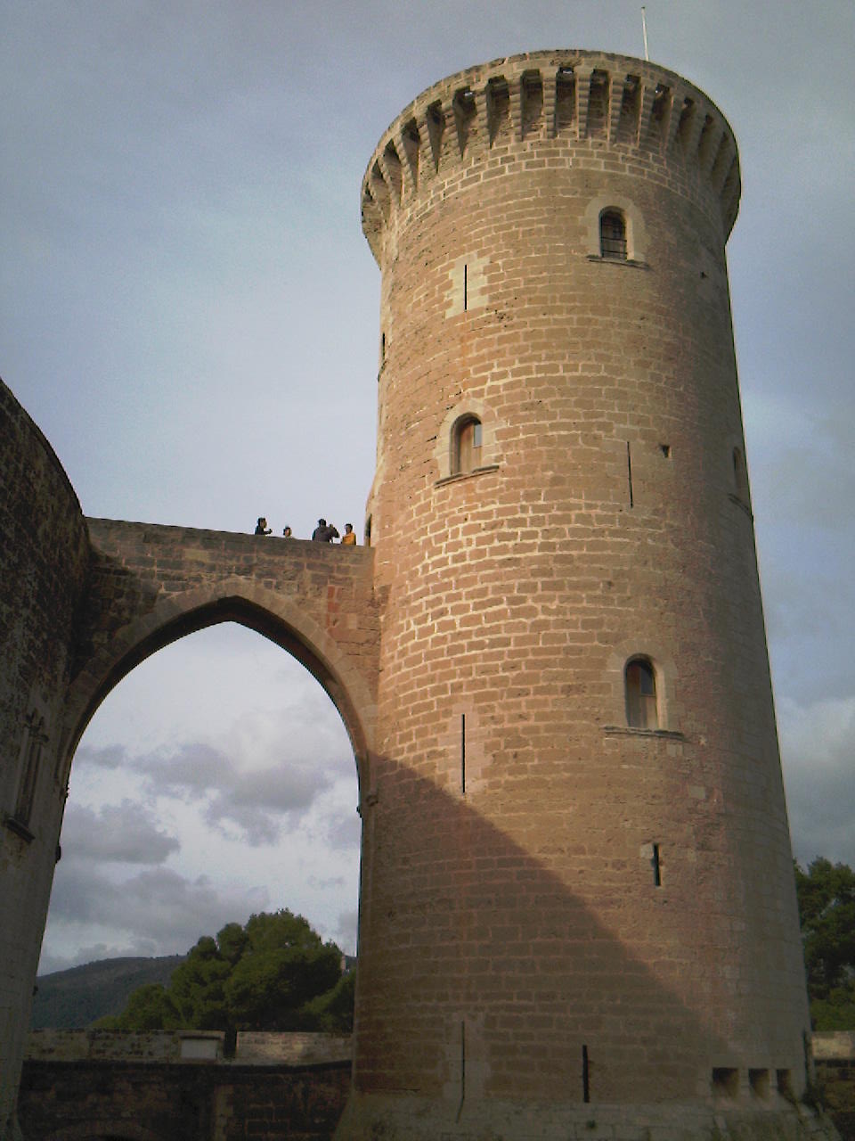 Castle above Palma de Mallorca