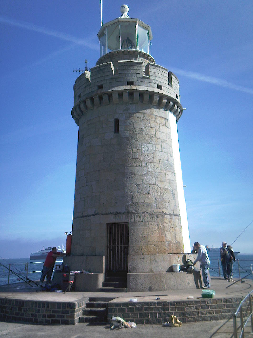 Lighthouse in St. Peter Port, Guernsey
