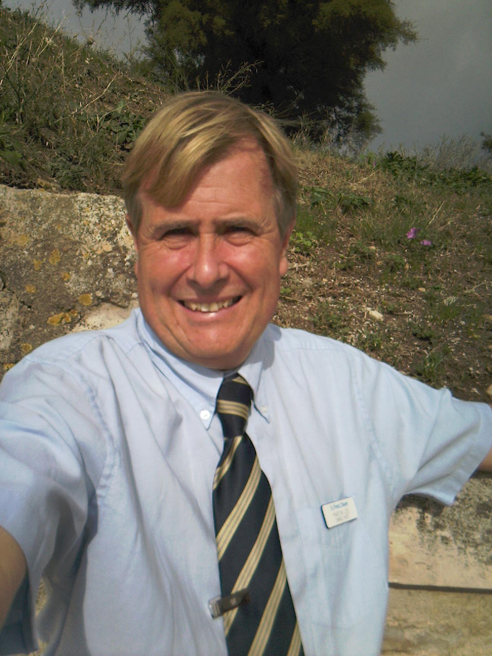 Self portrait as a Fred. Olsen tour escort