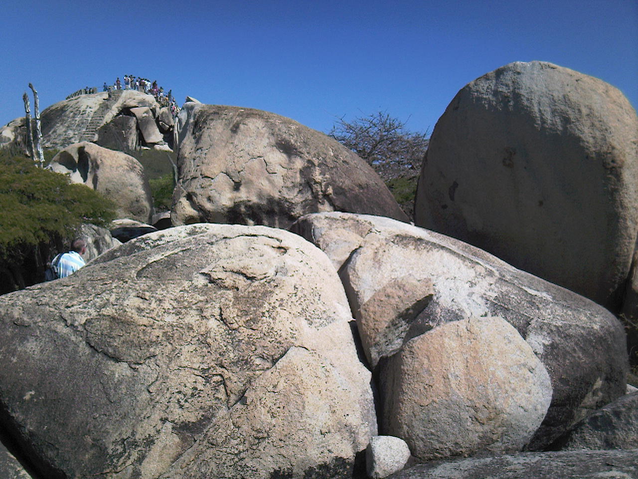 Granite tors on Aruba
