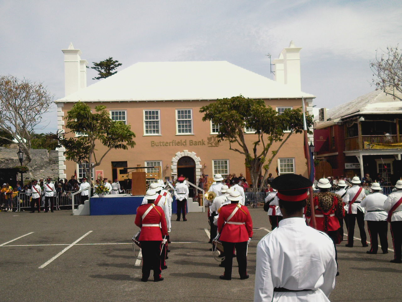Annual peppercorn rent ceremony in St. George's, Bermuda