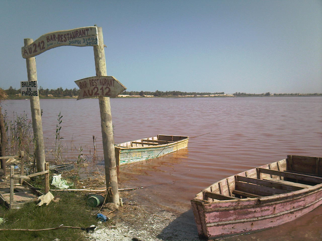 The Pink Lake, Dakar, Senegal