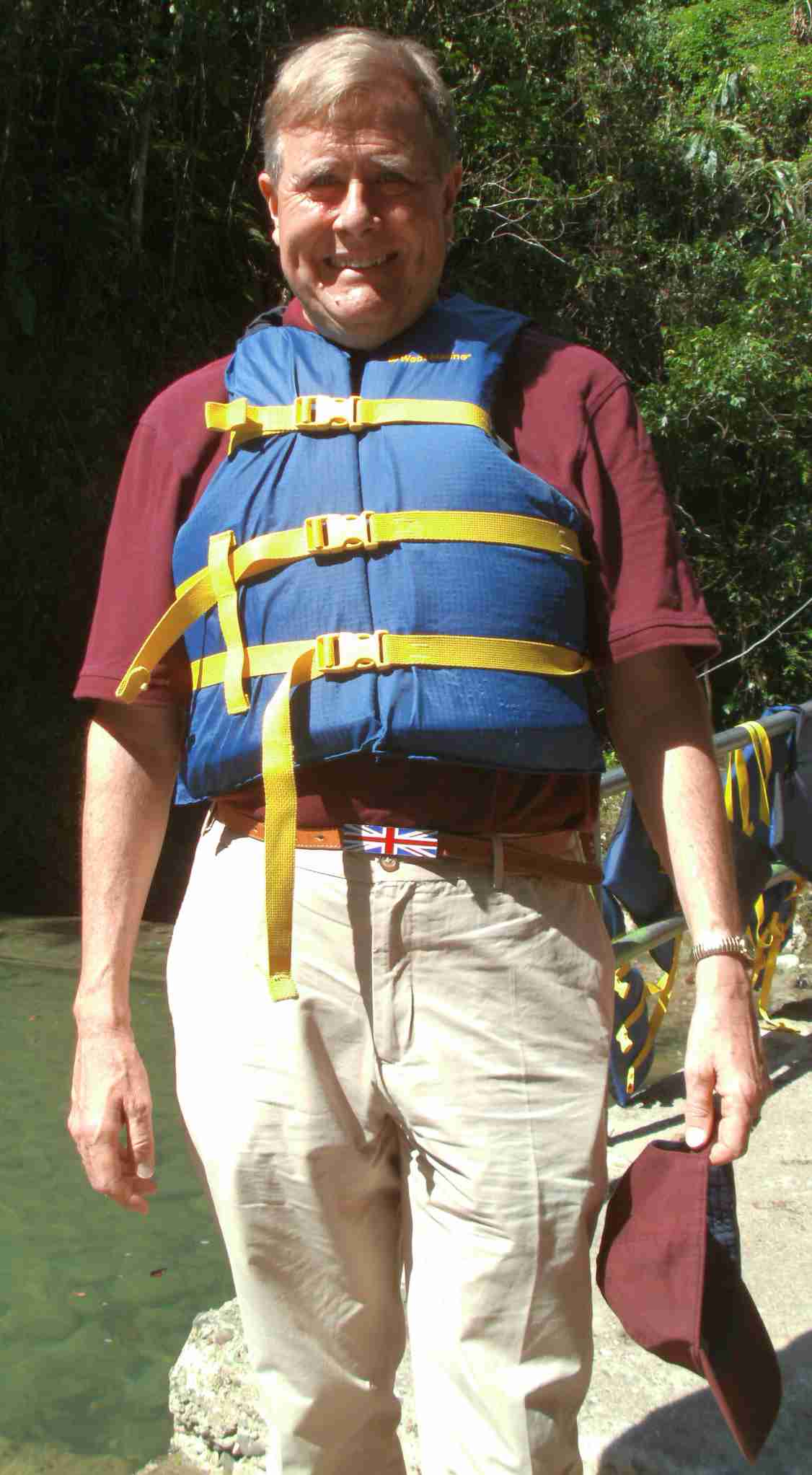 Me at the Somerset Falls, near Port Antonio, Jamaica