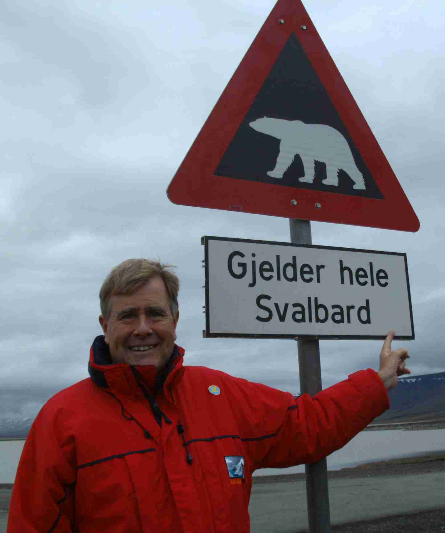 Me at Longyearbyen, Spitsbergen, Svalbard, Norway