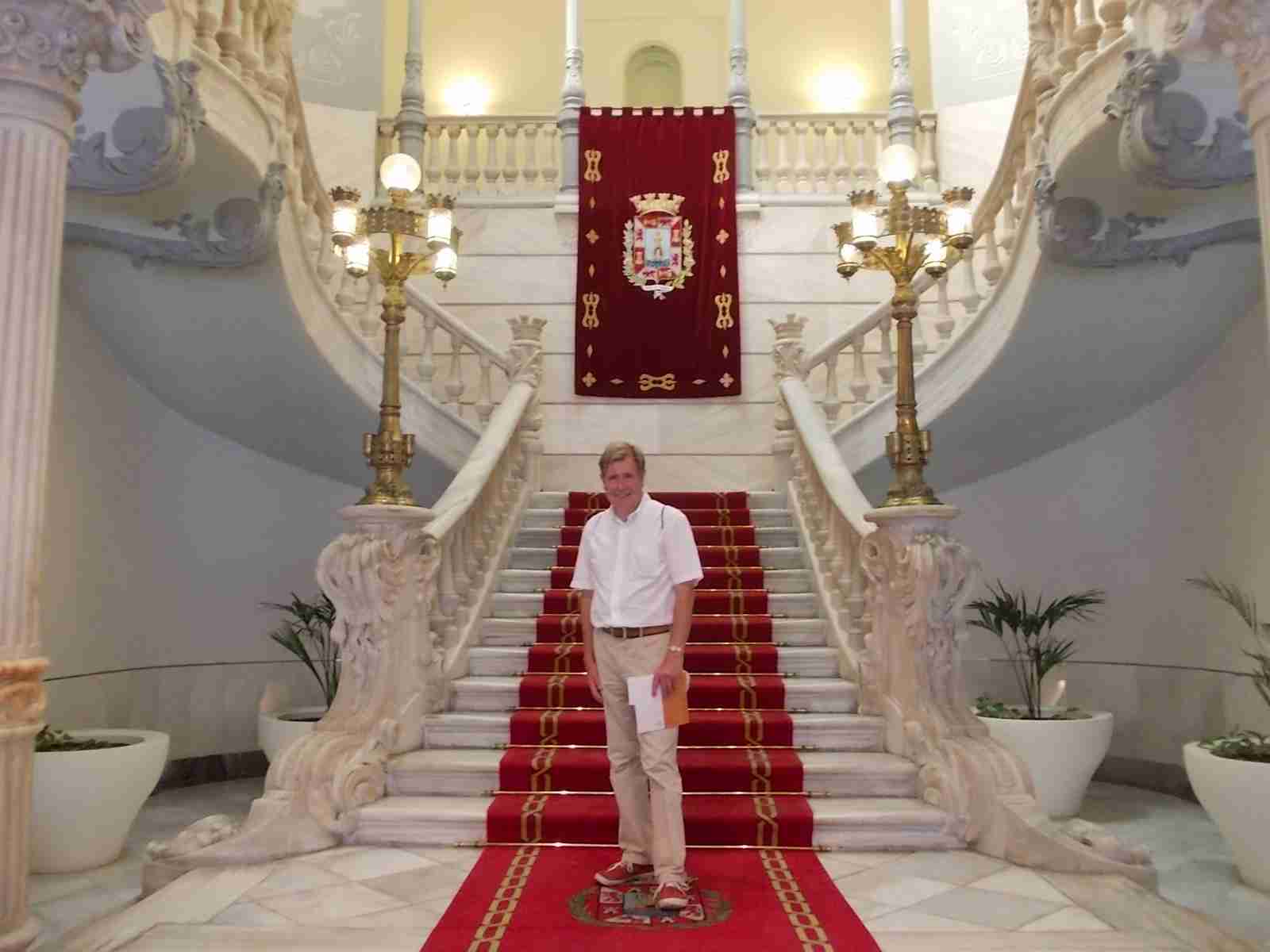 Martin P. Lee in Cartagena (New Carthage), Spain