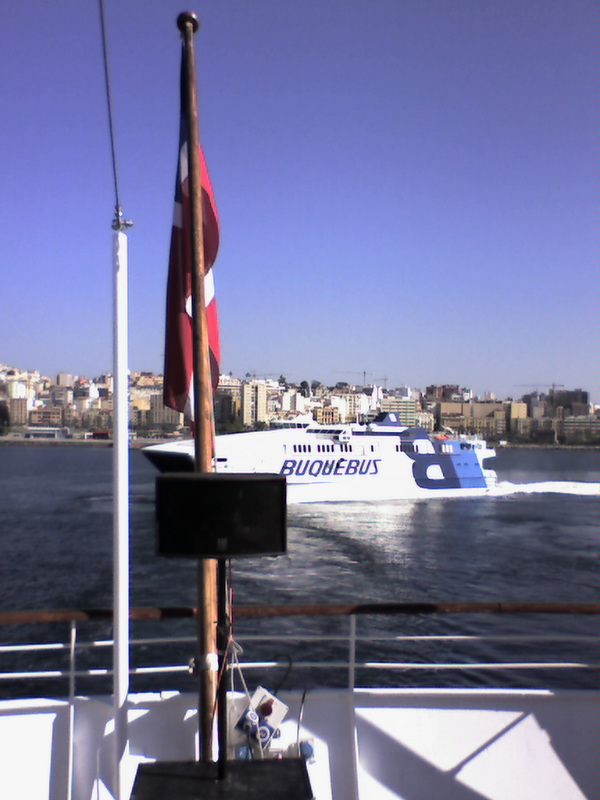 Leaving Ceuta, Spanish Morocco