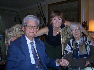 My father, my cousin Lady Jacqueline Laker and my aunt Elsie Harvey