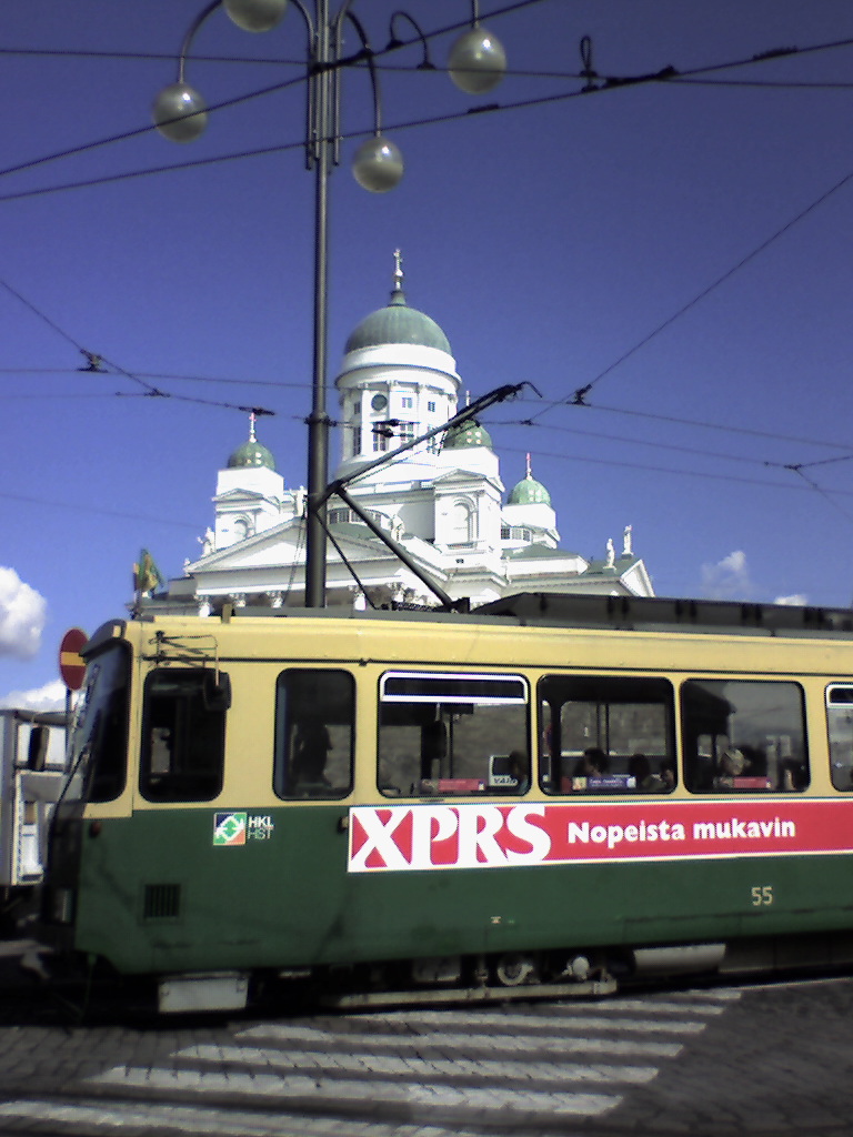 The protestant cathedral in Helsinki