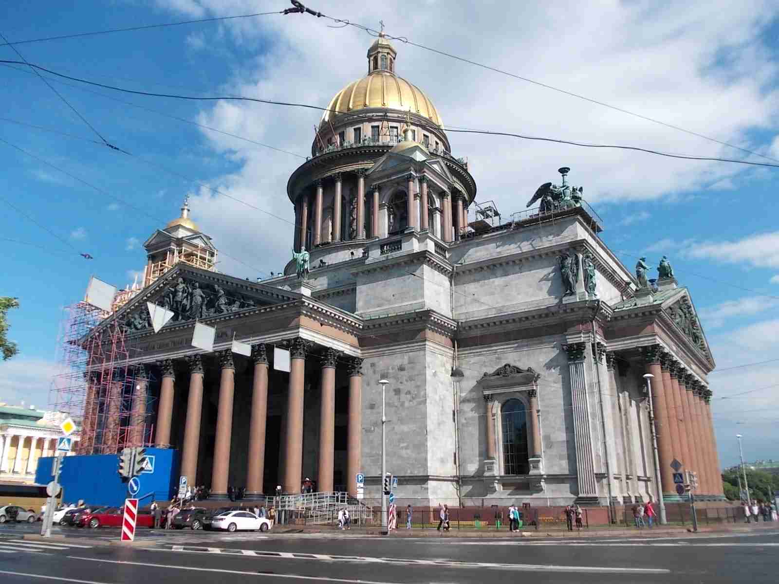 St. Isaacs's cathedral in St. Petersburg